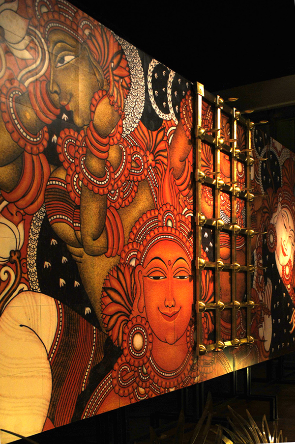 Shringar Mural Painting Kerala Sutra by Sahil & Sarthak